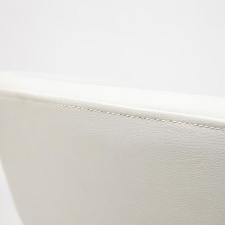 Кресло VIMTA натуральный, экокожа белый фото в интернет-магазине Stoolmarket