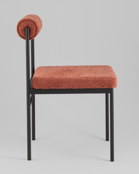 Стул обеденный Балла букле коралловый