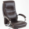 Кресло для руководителя K-58 коричневая экокожа