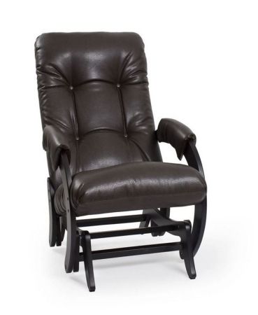 Кресло-маятник "Консул 68" венге, Vegas lite Amber