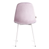 Стул BREEZE (mod. JSC-58) велюр и металл, фиолетовый и белый