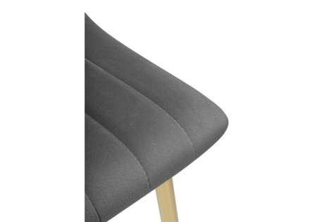 Барный стул Дани Мини темно-серый (zd 995), золотой np