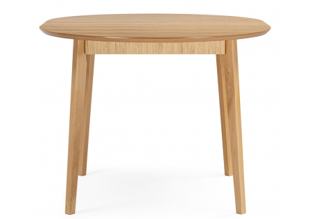 Стол деревянный Форли 100(130)x100 светлое дерево