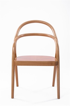 Полукресло венское Orion натуральный, жесткое сиденье