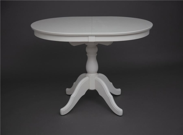 Стол обеденный Овальный-0110 слоновая кость 9001