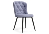 Стул Алиссум велюр velutto 49, черный Стул Алиссум велюр velutto 49, черный