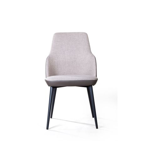 Стул Frank рогожка комби бежевый