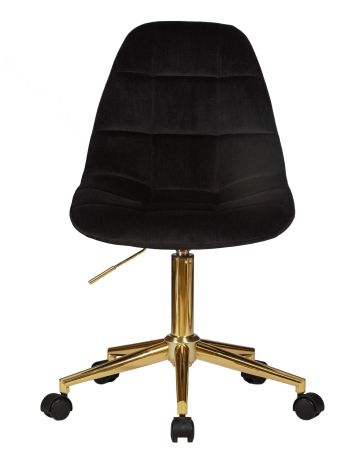 Офисное кресло для персонала DIANA черный велюр MJ9-101