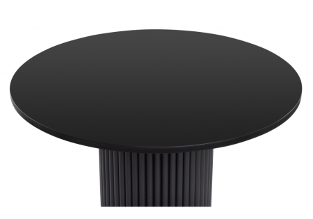 Стол деревянный Барел 110 черный, черный