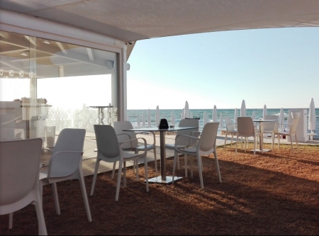 Кресло пластиковое Scab Design Ginevra серый фото в интернет-магазине Stoolmarket