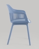 Стул Crocus с подушкой голубой