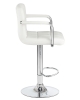 Стул барный KRUGER ARM белый