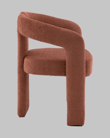 Стул Болинджер букле терракотовый