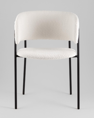 Кресло Нэлли New букле белый