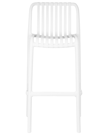 Стул барный CHLOE BAR белый