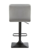 Стул барный DOMINIC серый велюр MJ9-75