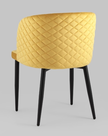 Стул Оскар велюр оранжевый