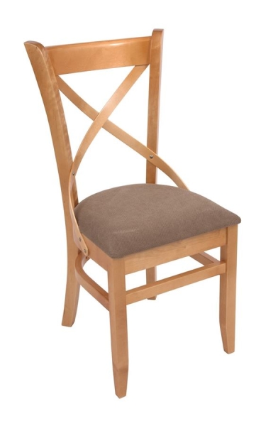 Стул "Hugo" светлый тон, коричневый