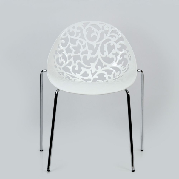 Стул Кружево белый