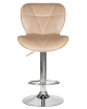 Набор 2 шт Стул барный BARNY, бежевый велюр (MJ9-10)