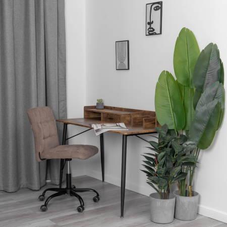 Кресло Fiesta metalBL коричневый