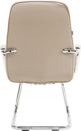 Кресло для посетителей Vesta CF экокожа бежевый