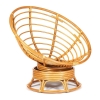 Кресло-качалка "PAPASAN" w 23 и 01 B с подушкой, мед, ткань коричневый, 3М7-147 фото в интернет-магазине Stoolmarket