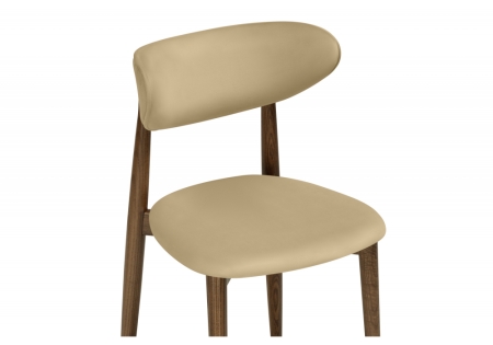 Стул деревянный Фарго бежевый, миланский орех