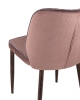 Стул Лоренс велюр пыльно-розовый