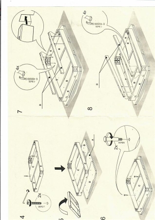 Стол "Вирго-1" крафт золотой, венге