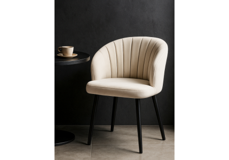 Стул на металлокаркасе Бэнбу marseille 2 данс, черный