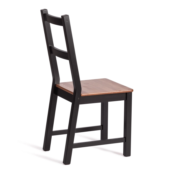 Стул Соната коричневый, дерево, твердое сиденье, без подлокотников Стул Соната коричневый, дерево, твердое сиденье, без подлокотников