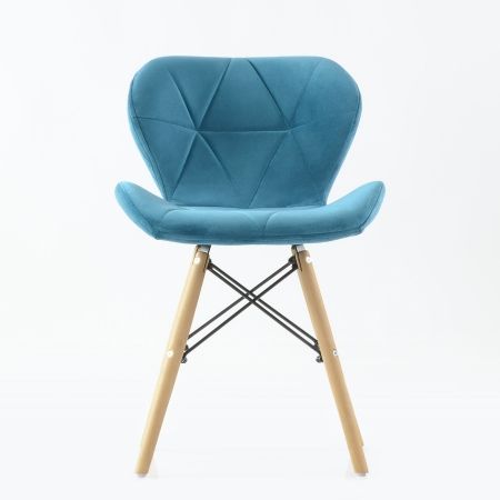 Стул Perfecto бирюзовый велюр Стул Perfecto бирюзовый велюр