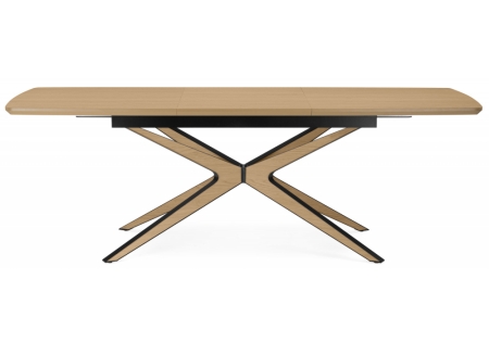 Стол деревянный Roxy 160(220)x90 светлый дуб