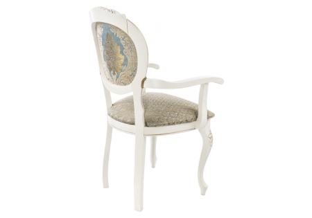 Кресло Adriano 2 молочный с патиной