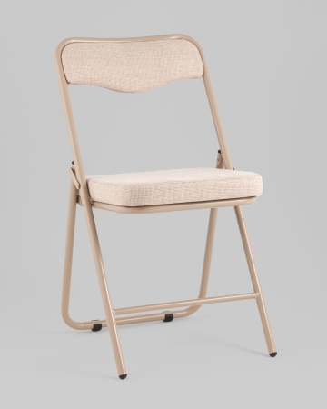 Стул складной Джонни рогожка бежевая