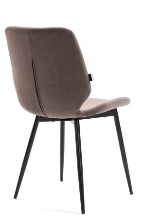 Обеденный стул Boom ткань коричневый