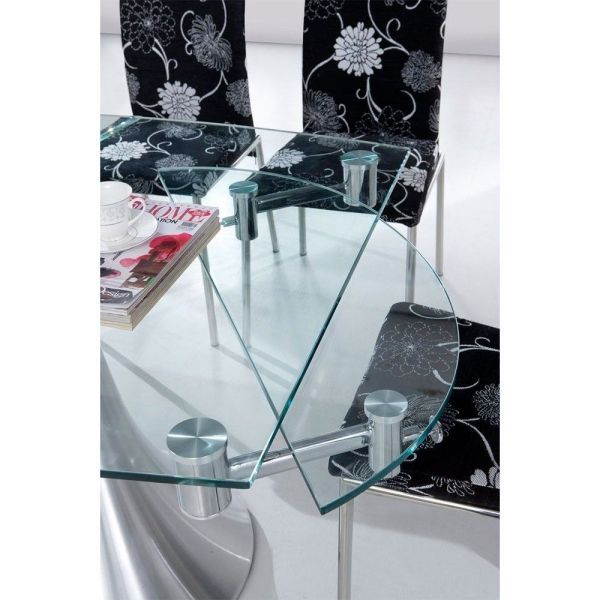 Стол T 017 серебро