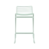 Стул полубарный Danny зеленый с подушкой