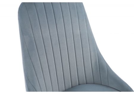 Стул Kora светло-синий, черный