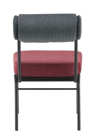 Стул обеденный Ponpoun темно-серый бордо Стул обеденный Ponpoun темно-серый бордо