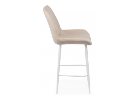 Барный стул Седа 360 бежевый (zd 210), белый np