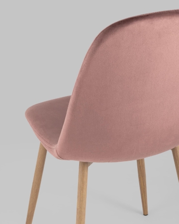 Стул Валенсия велюр пыльно-розовый Стул Валенсия велюр пыльно-розовый