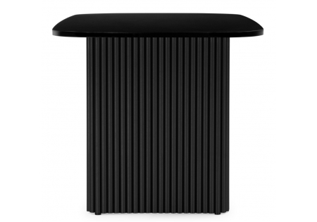 Стол деревянный Бавария B 200 х 90 черная пленка шагрень, черный