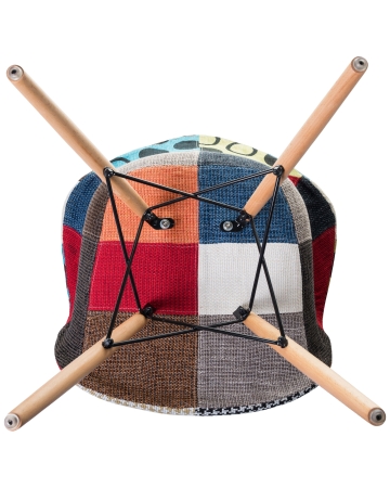 Стул обеденный DAW PATCHWORK мозаика