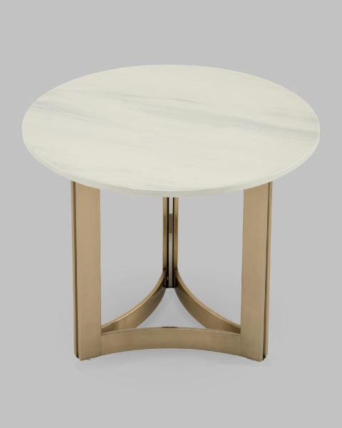 Журнальный столик Кассия 60*60 см светлая керамика Журнальный столик Кассия 60*60 см светлая керамика