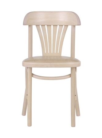 Стул Астра классик мягкий беленый дуб, экокожа бежевая