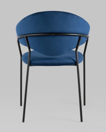 Стул Алексис велюр синий