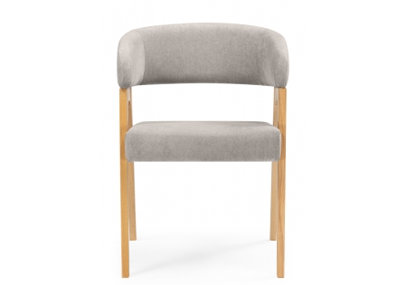 Стул деревянный Невада 1 ткань 231, светлое дерево