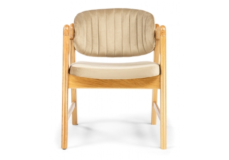 Стул деревянный Никсон ткань В15, дубовый